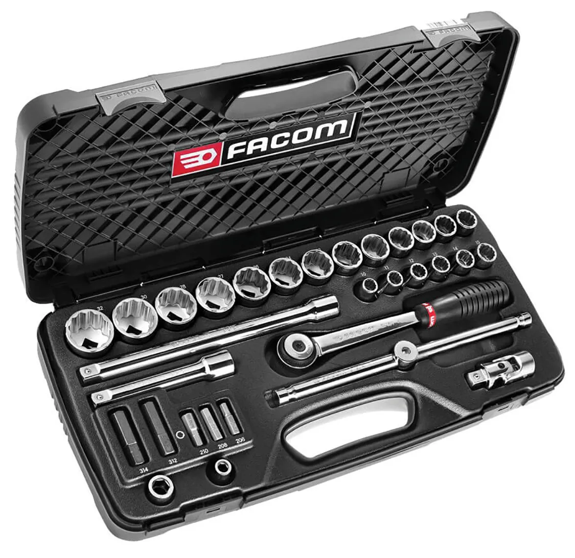 Quality tools, such as this socket set by Facom, can be found on online auction websites for considerable savings. 