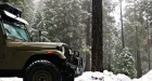 winter in yosemite