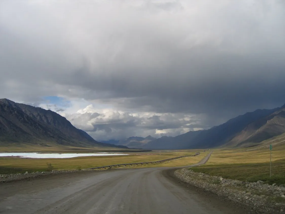 The Dalton Highway in Alaska