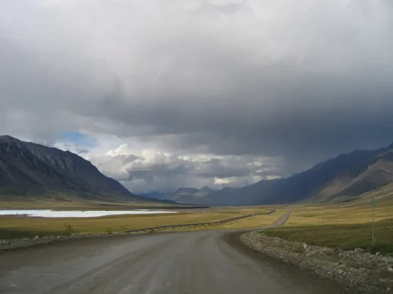 The Dalton Highway in Alaska