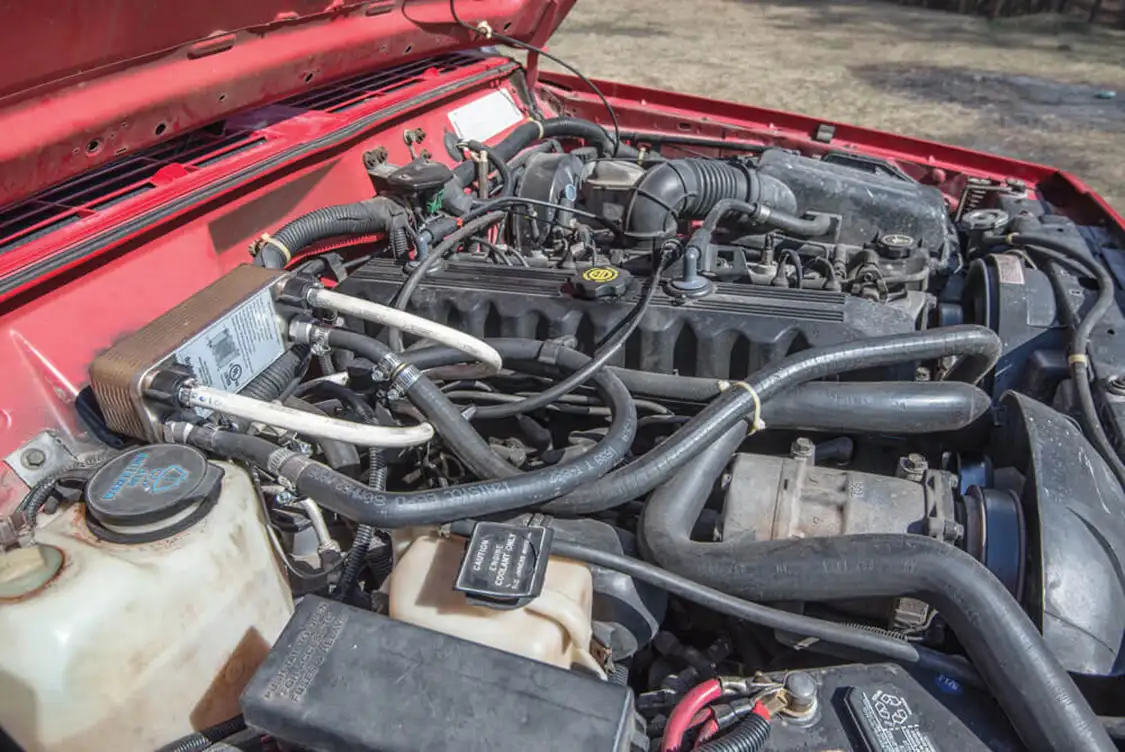 The stock 4.0L inline-six puts out 190 hp and 225 lb-ft of torque.