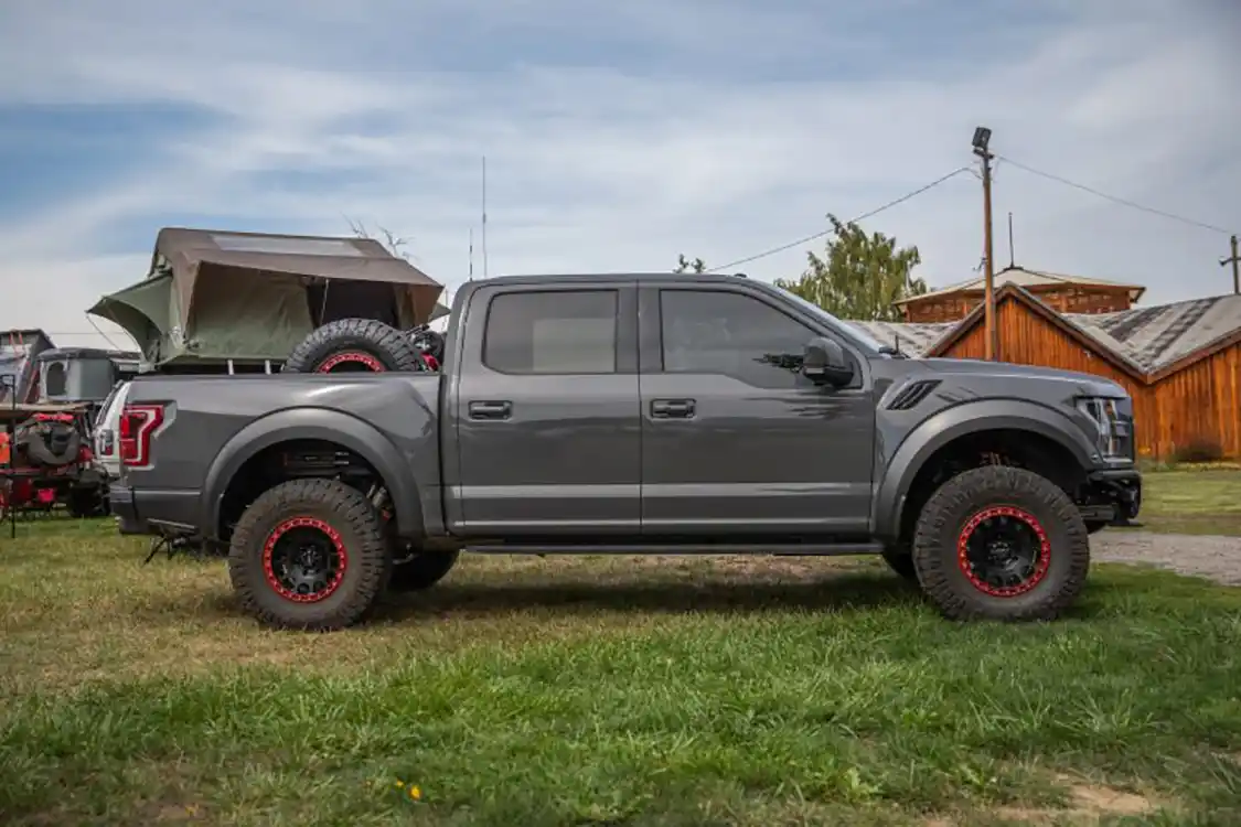 Toyo Tires Trailpass: Gray Ford Raptor by Lawn Dart Design