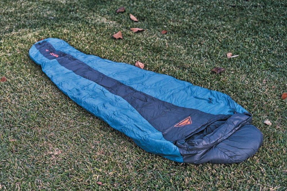 Kelty Cosmic Cool blue winter sleeping bag