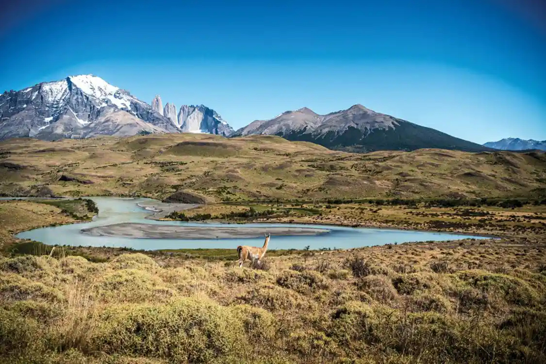 View of Mountains Water and Wildlife Overland Adventure