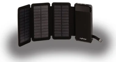 myCharge PowerFold Solar Camping Gear