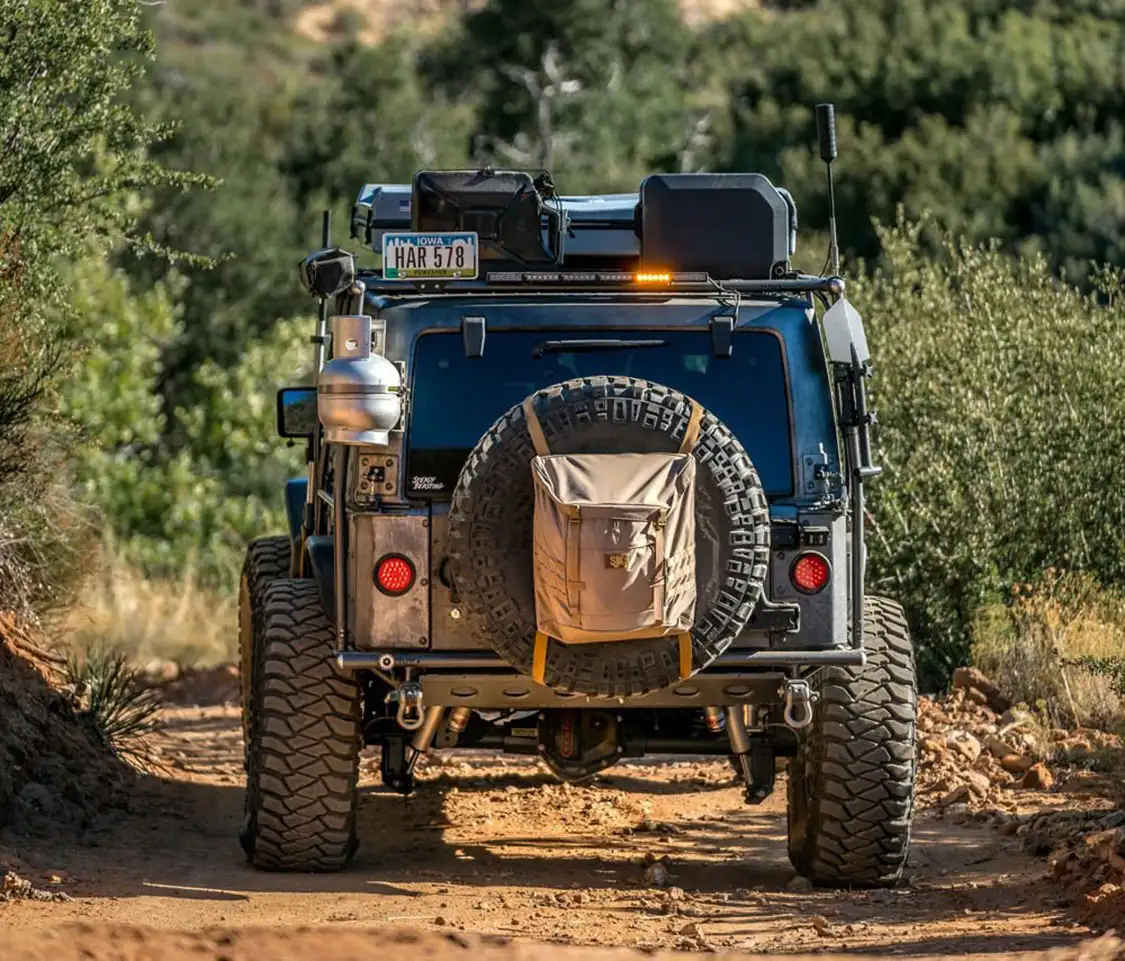 Rearview of Adventure Dream Rig