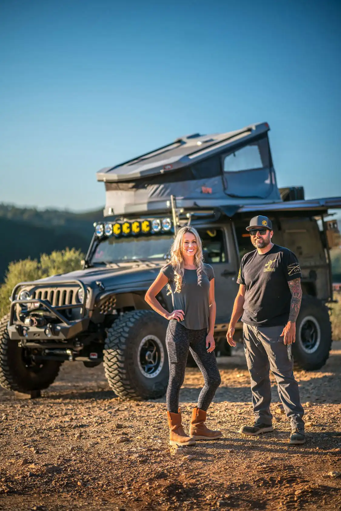 Yolo and Yeti with their Adventure Dream Rig