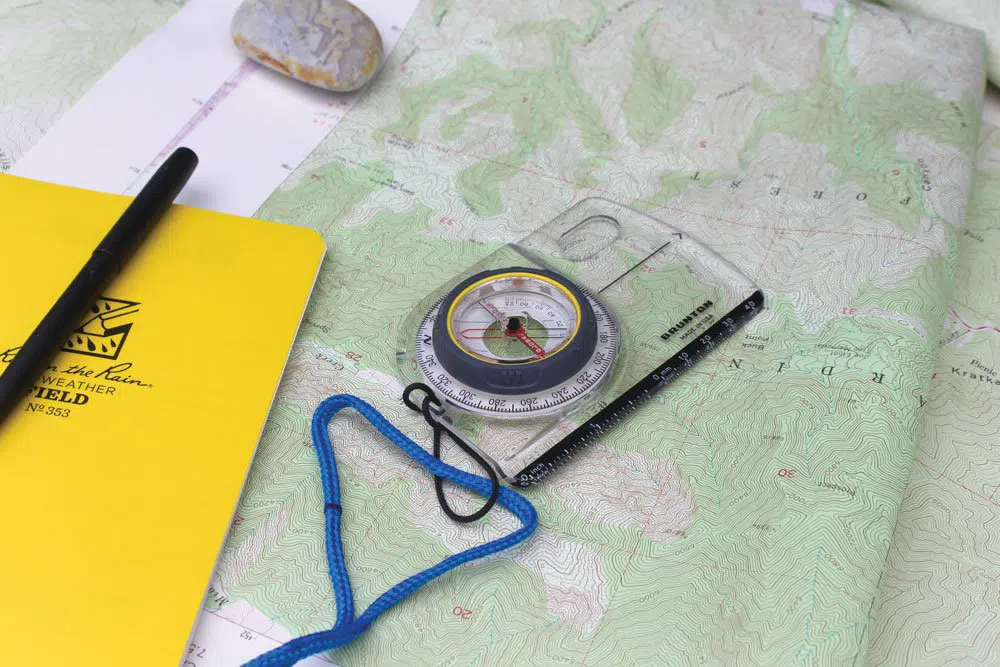 Map and compass