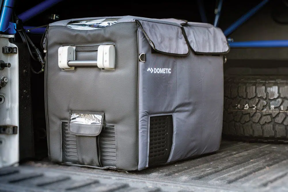 Dometic CFX 65W in the truck bed