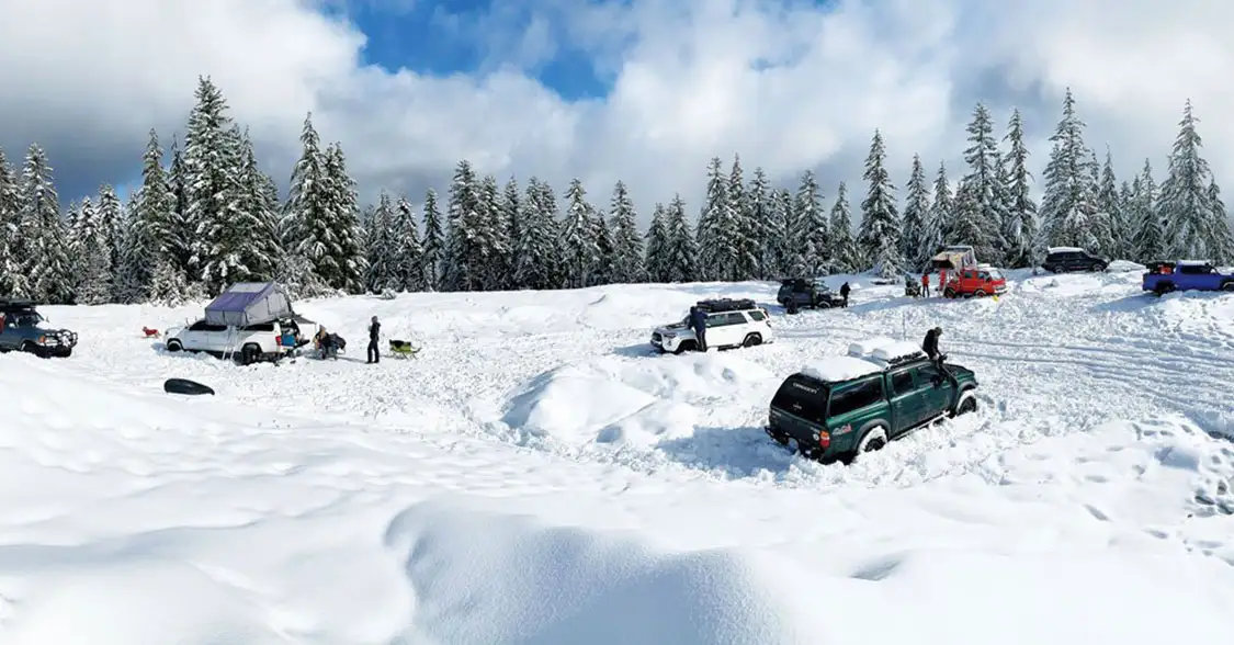 Veteran Overland’s annual snow camp