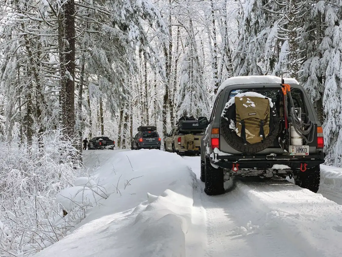 Veteran Overland’s annual snow camp held in the mountains of Oregon