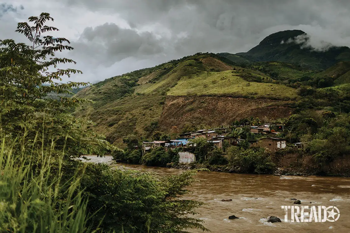 The scenery of northern Perú