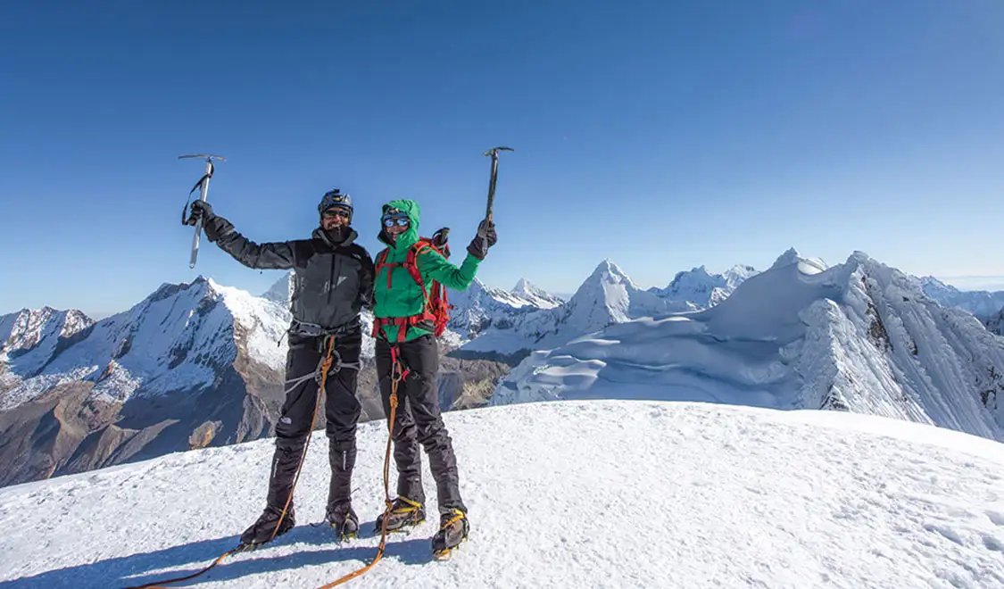 Mount Pisco summit, Huascarán National Park, Perú