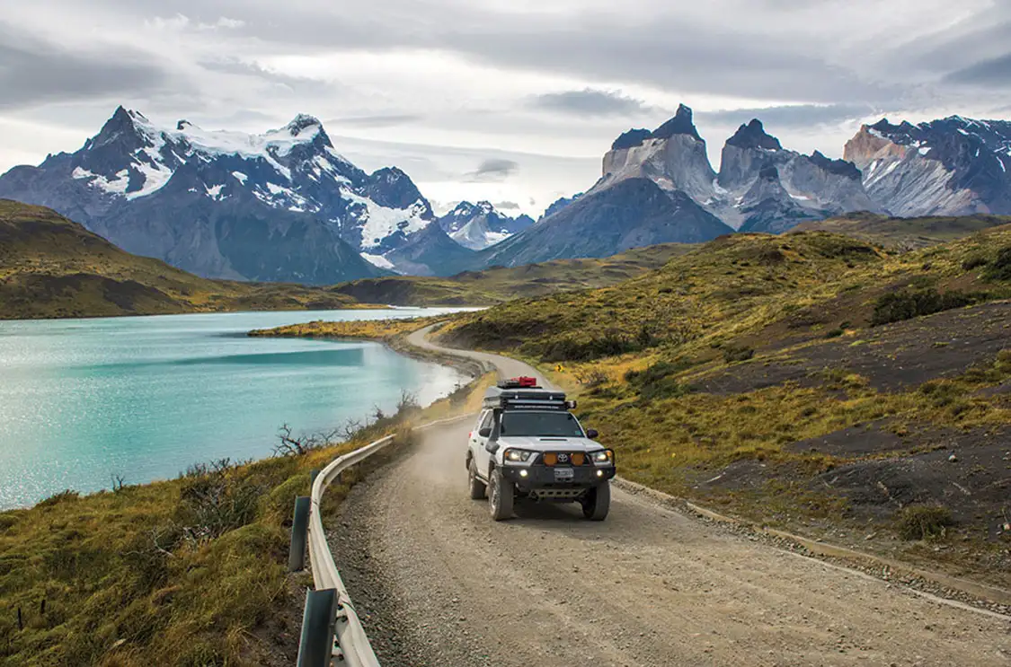 Glam shot in Torres del Paine National Park