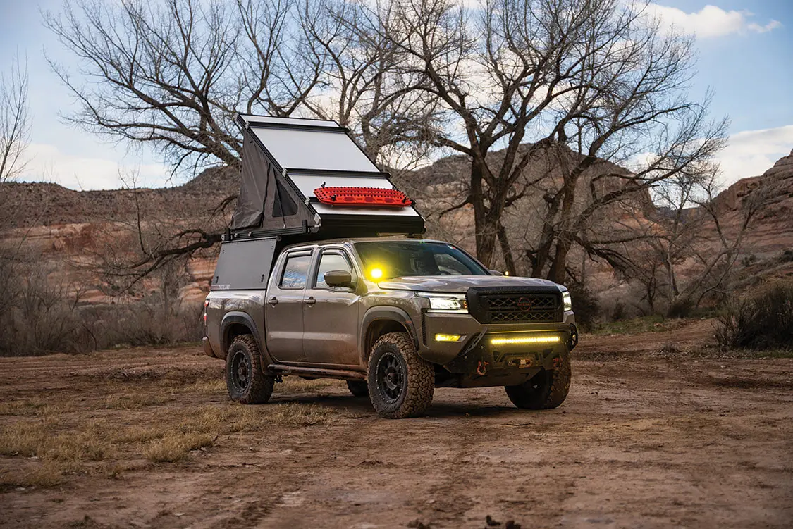 Nissan Frontier Camp Setup 