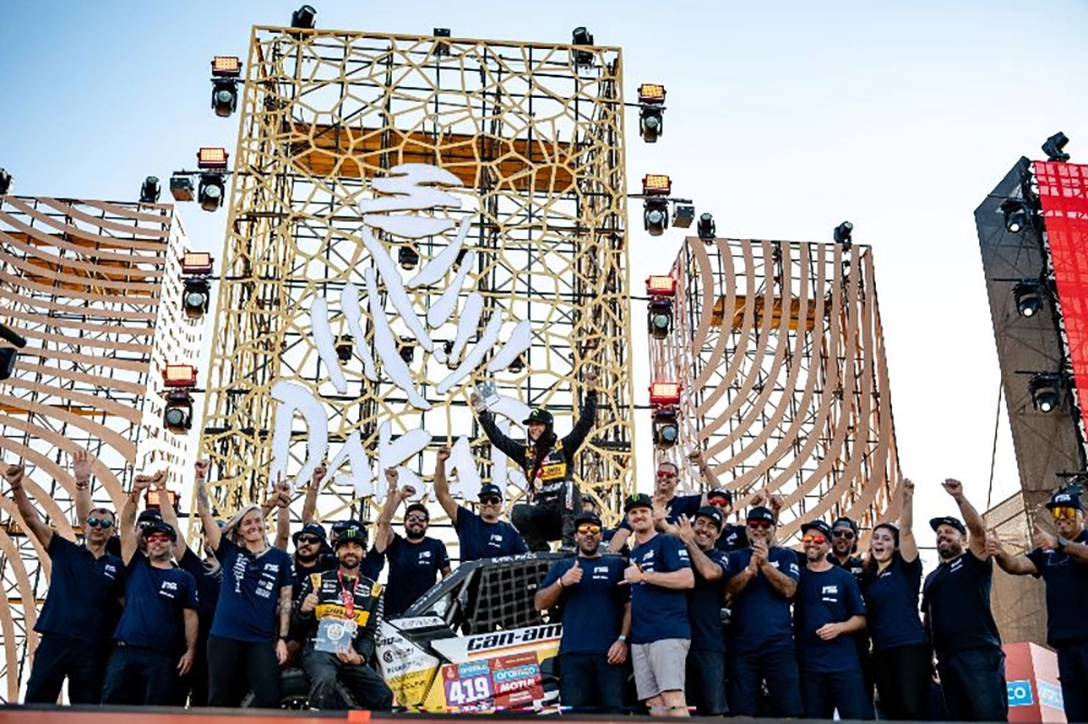 Sara Price at DAKAR Rally