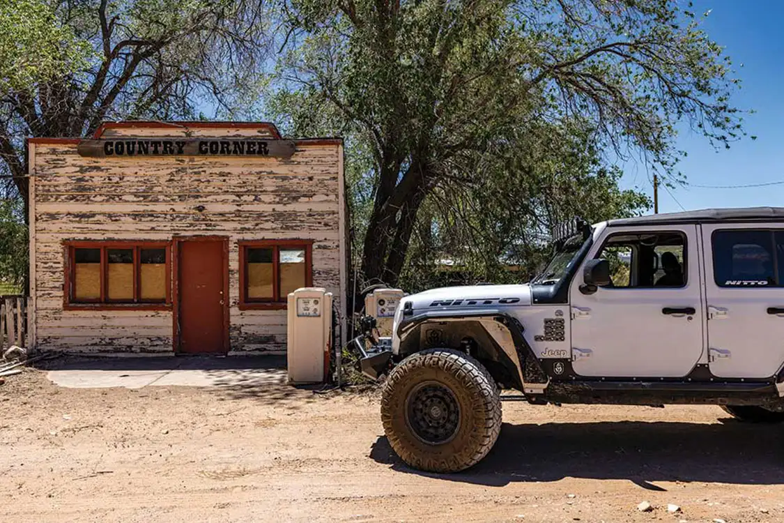 The last gas stop in Boulder, Utah