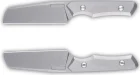 Vero Engineering Axon Fixed Blade Knife Stonewash Titanium